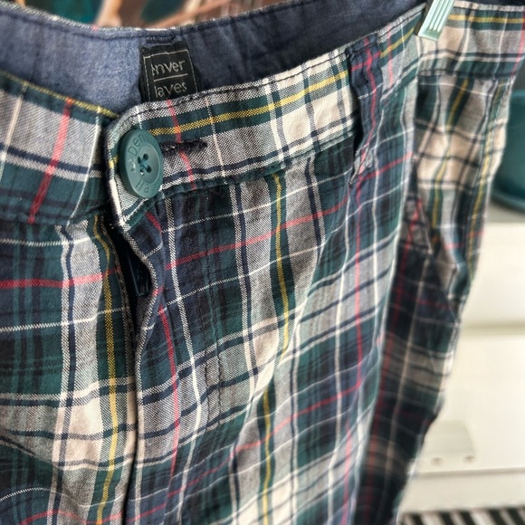 Denver Hayes Black and White Plaid Men's Shorts 36 - Picture 7 of 16